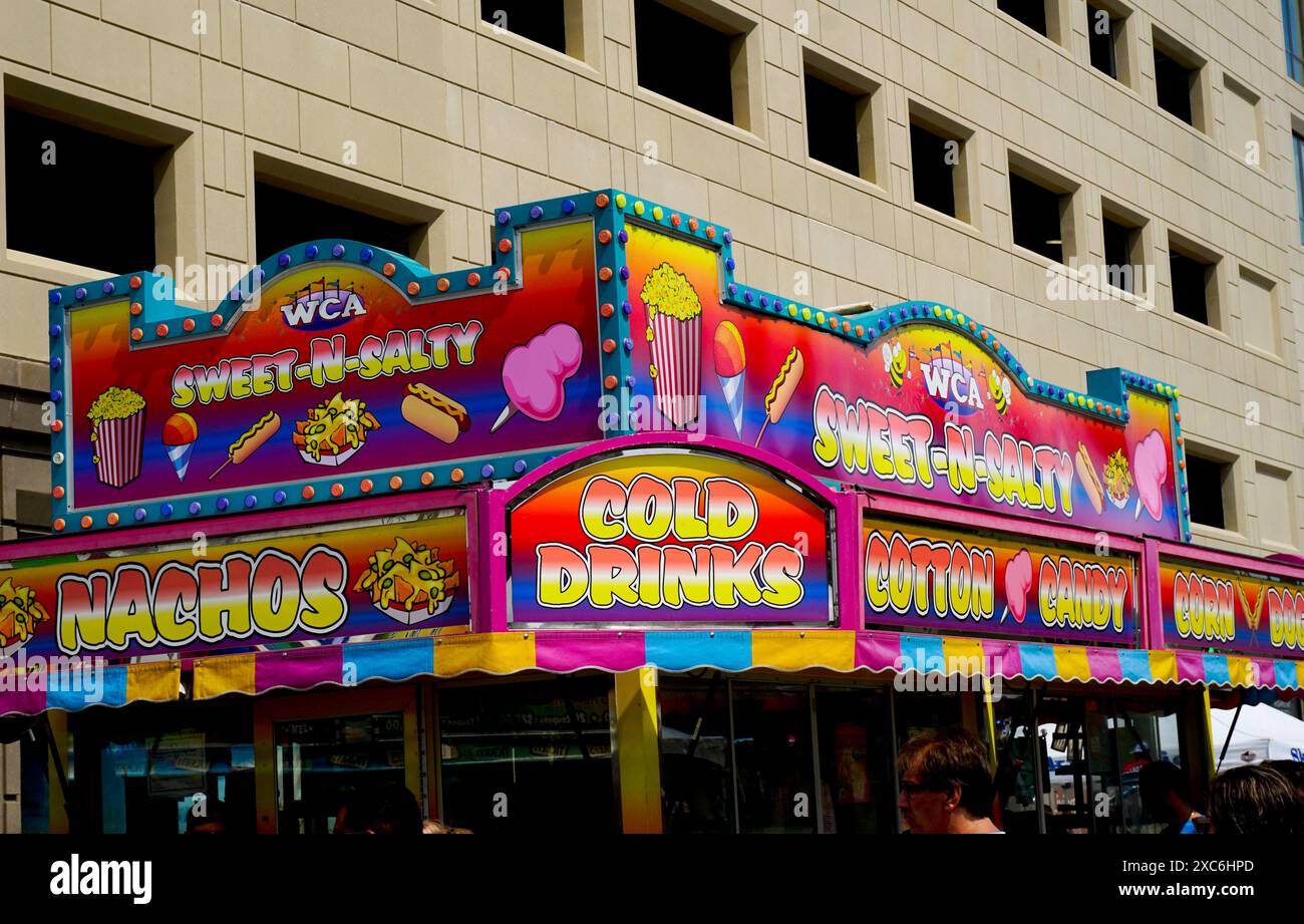 Skokie's Backlot Bash, Skokie,Illinois Stock Photo Alamy