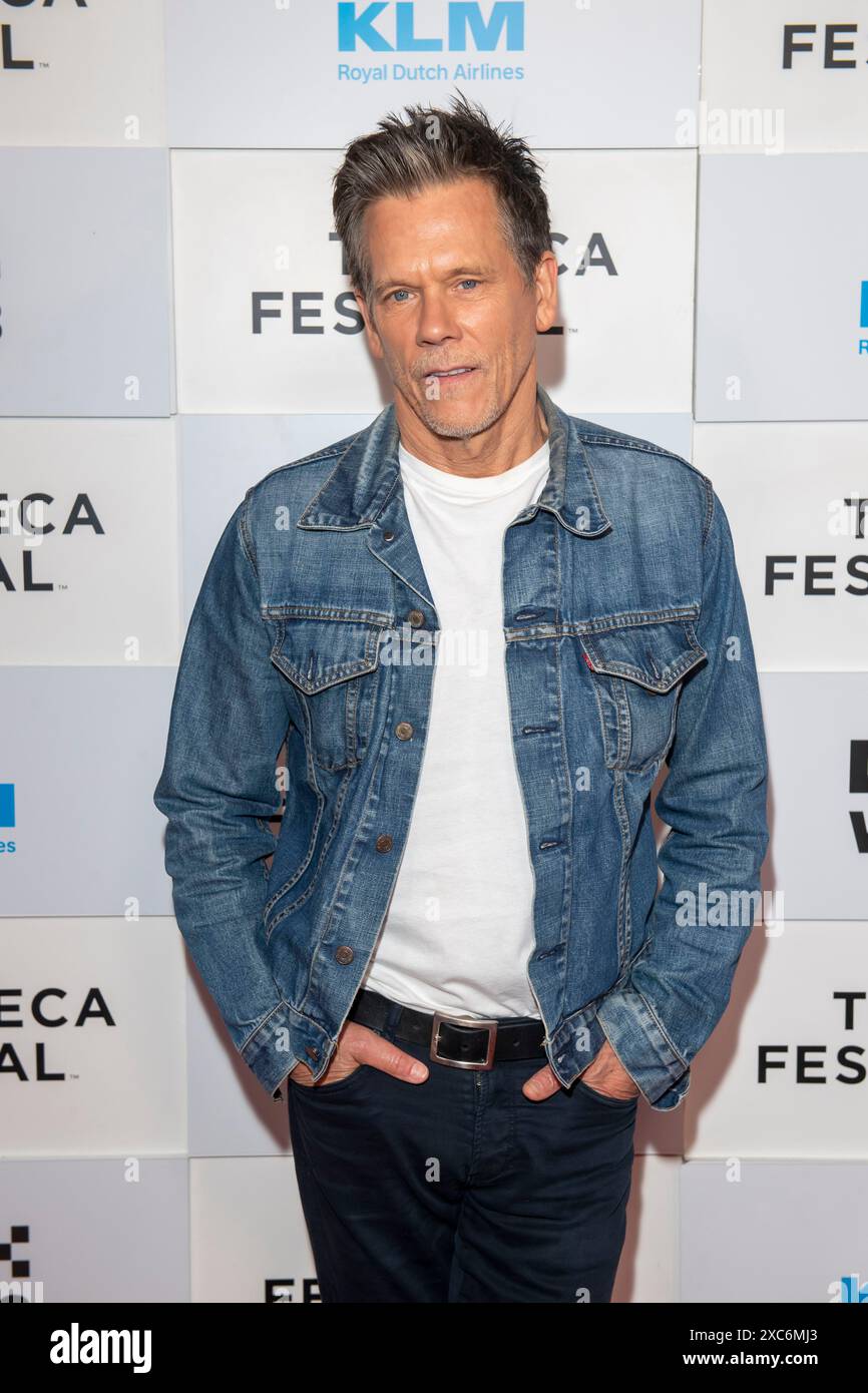 NEW YORK, NEW YORK JUNE 14 Kevin Bacon attends the "Footloose