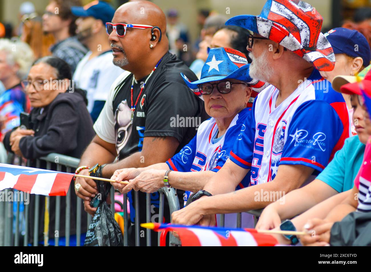 Thousands of participants gathered along Fifth Avenue in New York City ...