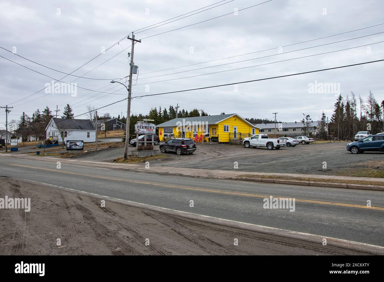 Downtown St. Peter’s, Nova Scotia, Canada Stock Photo Alamy
