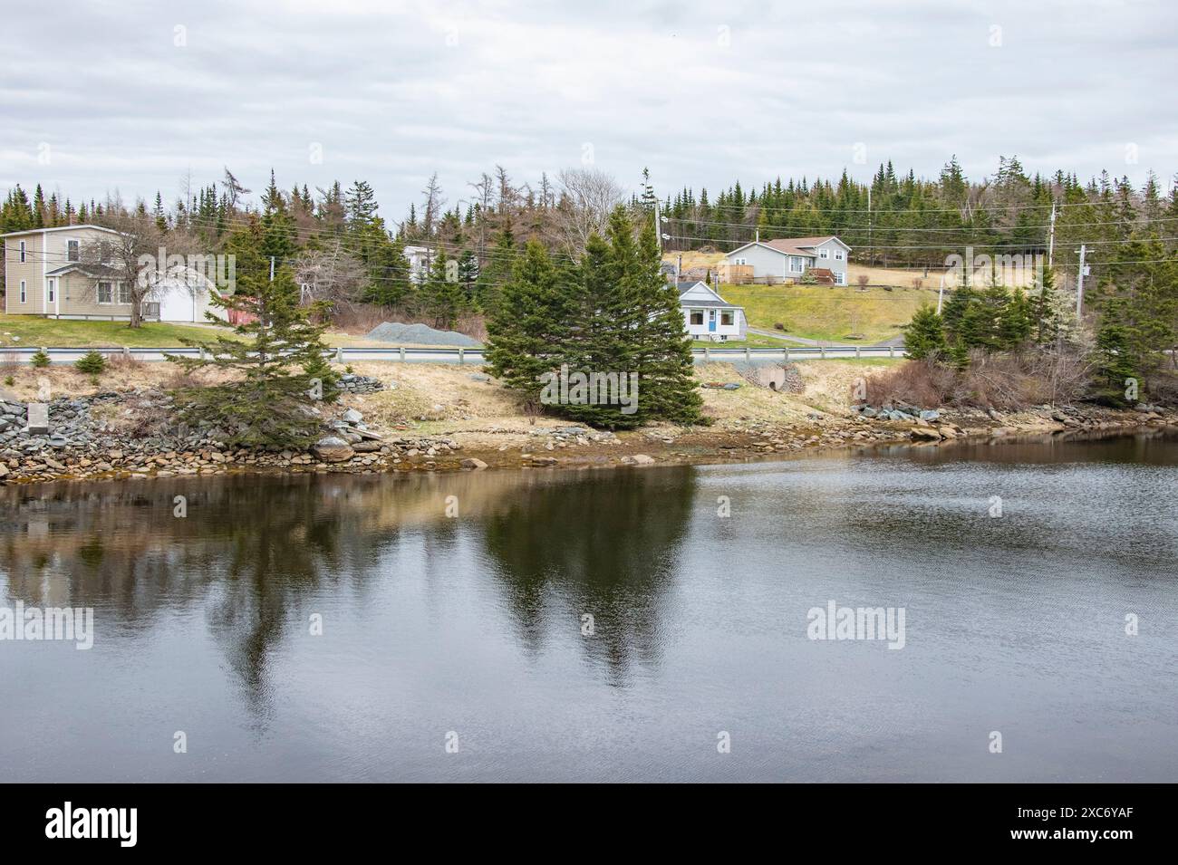 Spanish Ship Bay in Liscomb, Nova Scotia, Canada Stock Photo - Alamy