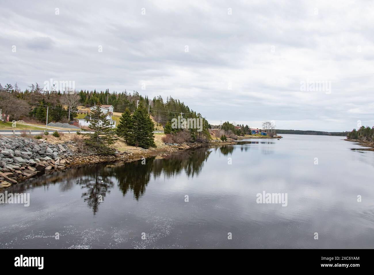 Spanish Ship Bay in Liscomb, Nova Scotia, Canada Stock Photo - Alamy