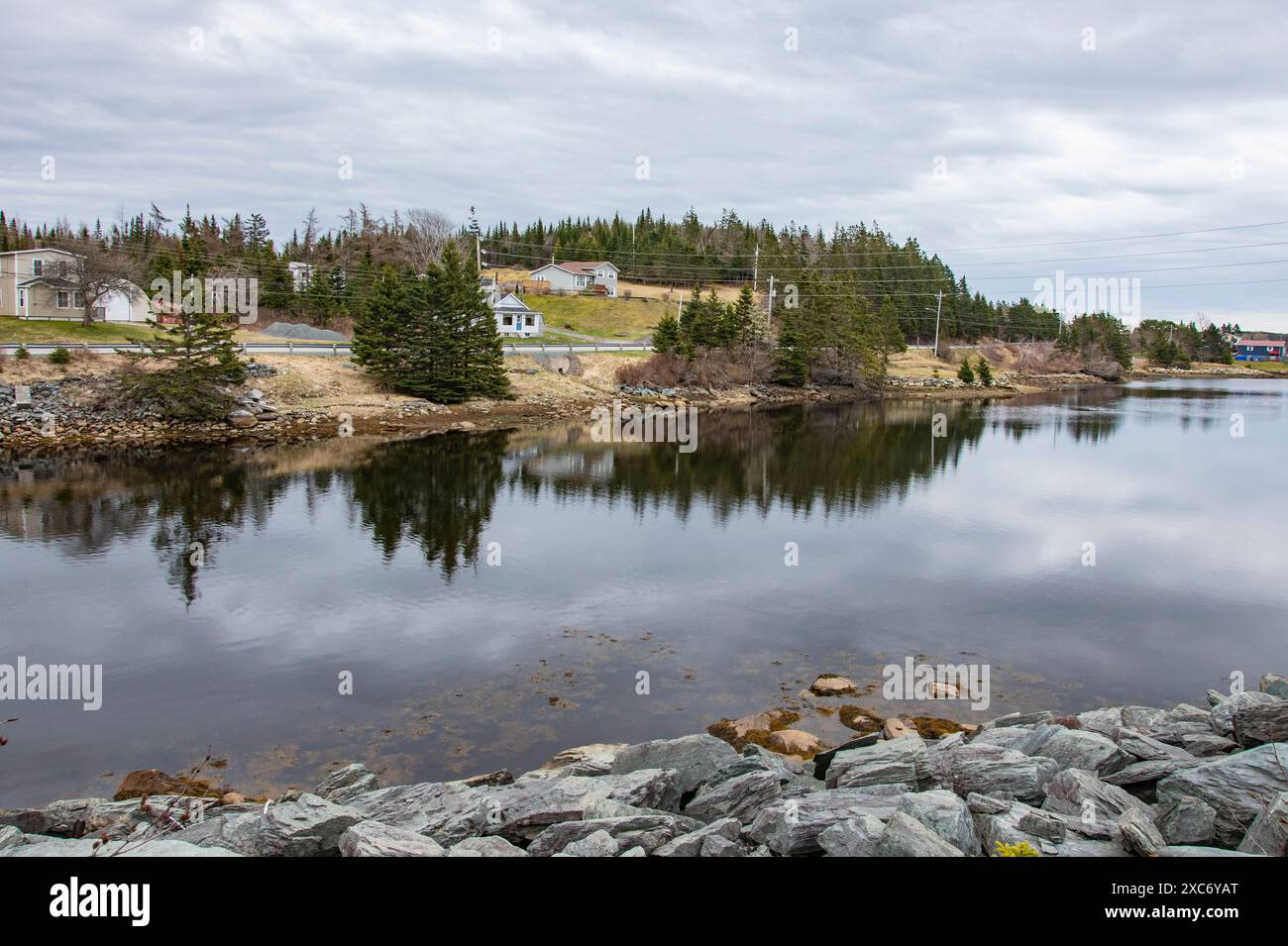 Spanish Ship Bay in Nova Scotia, Canada Stock Photo Alamy