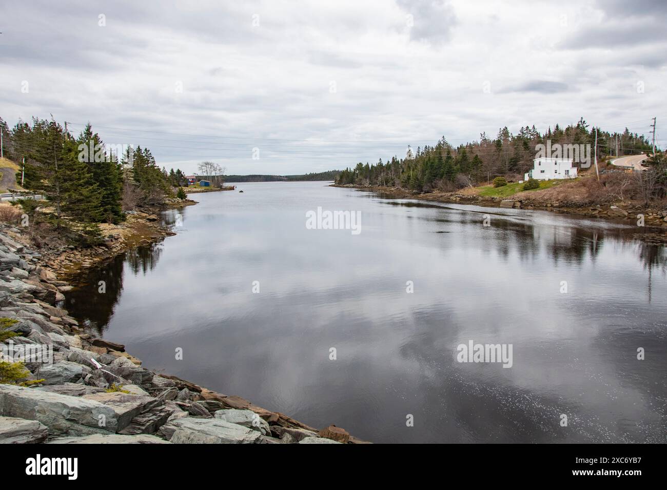 Spanish Ship Bay in Nova Scotia, Canada Stock Photo Alamy