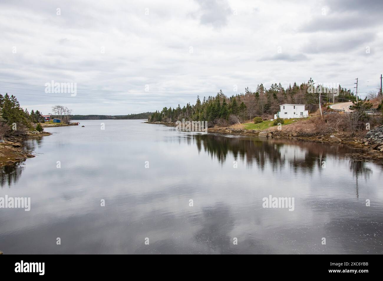 Spanish Ship Bay in Nova Scotia, Canada Stock Photo Alamy