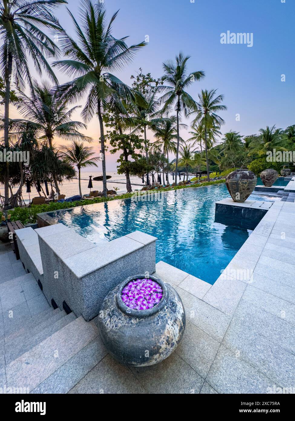 Pool villa in resort in trisara beach in Bang Tao, Phuket, Thailand ...