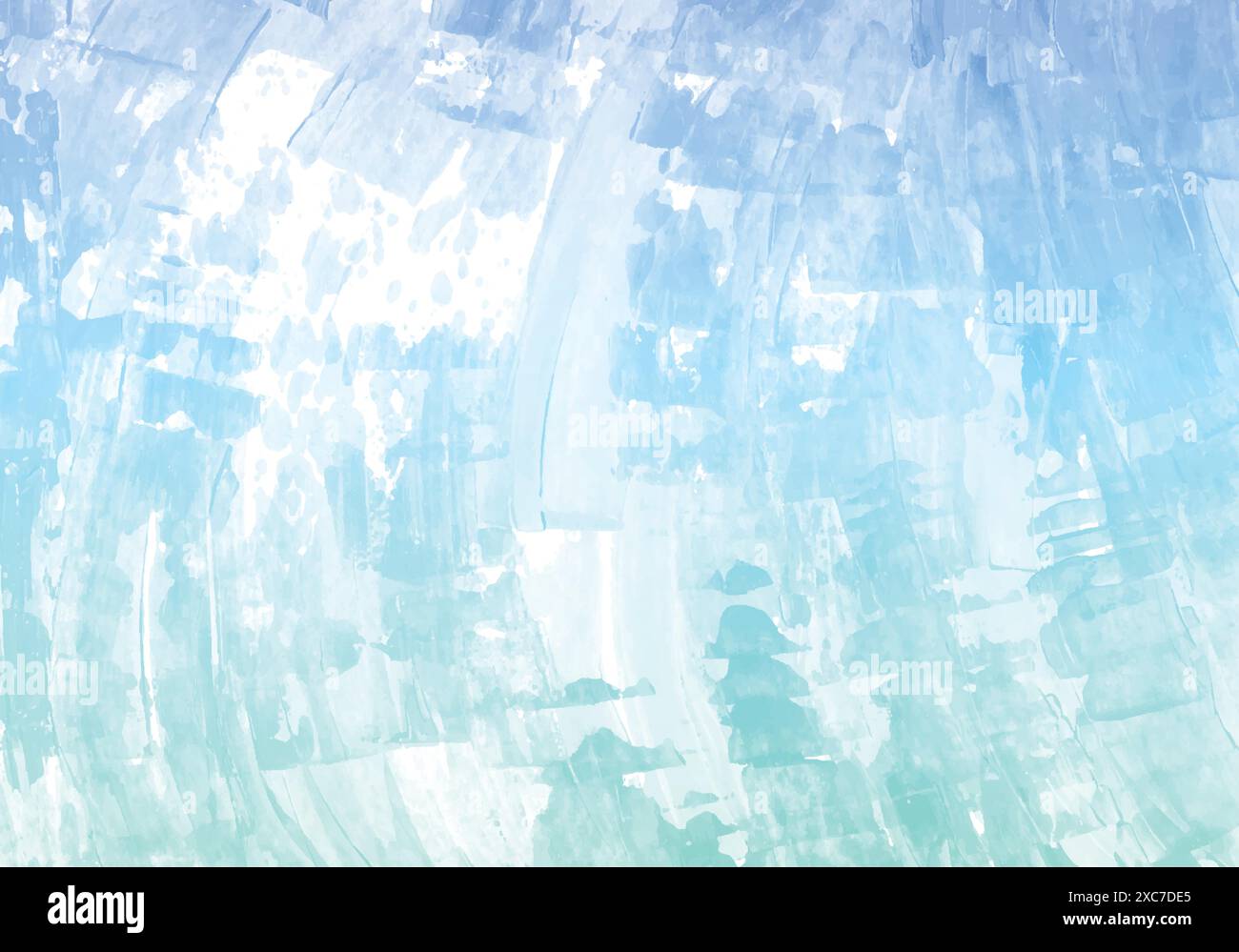 Modern soft blue watercolor texture background Stock Vector Image & Art ...