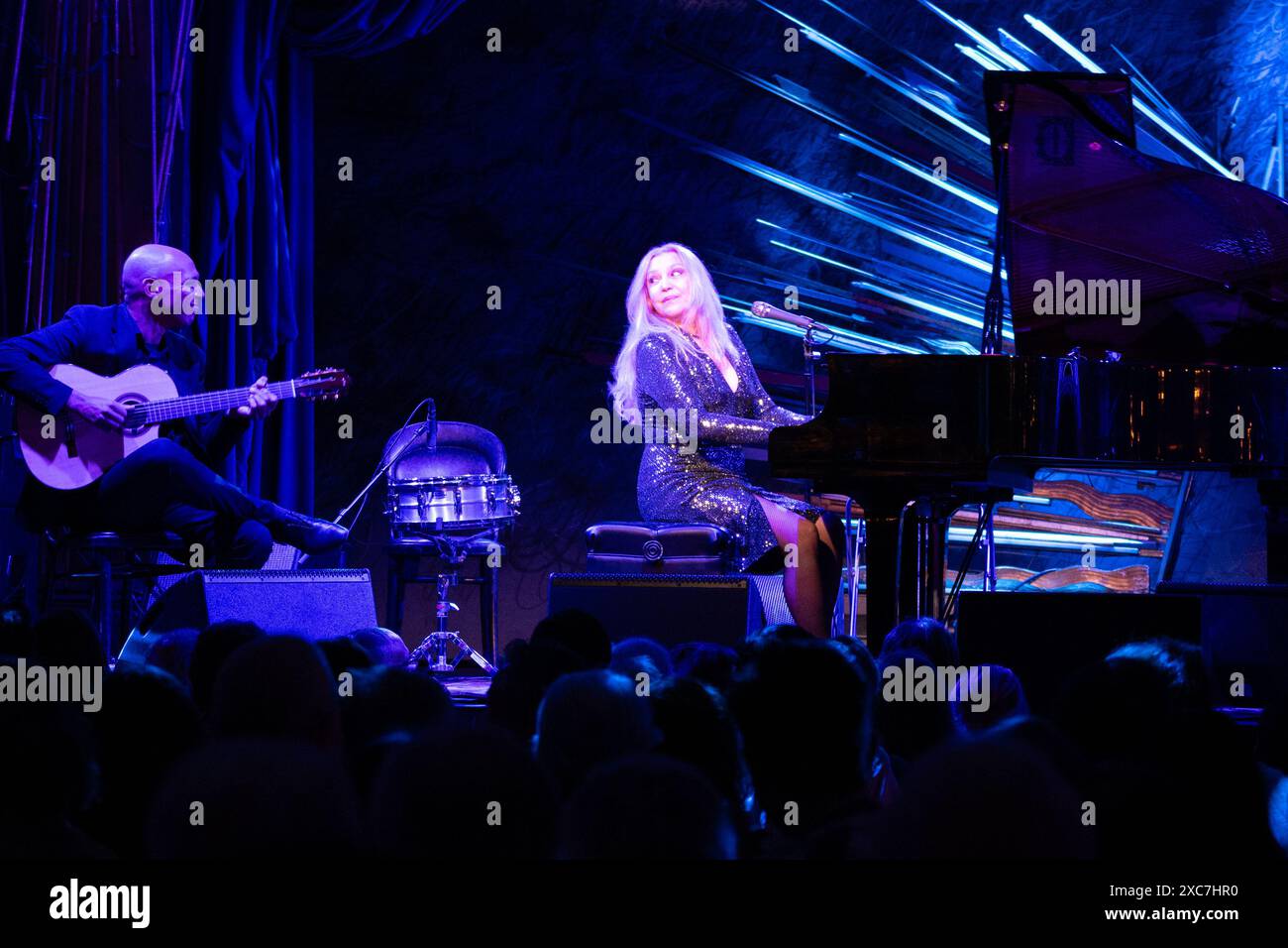 New York, USA. 14th June, 2024. Eliane Elias, Brazilian jazz superstar ...