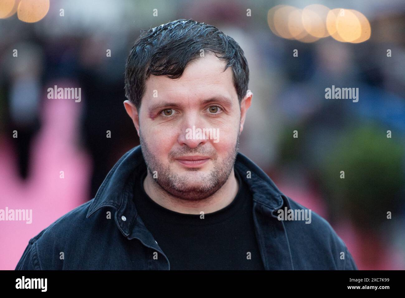 Karim Leklou attending the Red Carpet as part of the 38th Cabourg Film ...