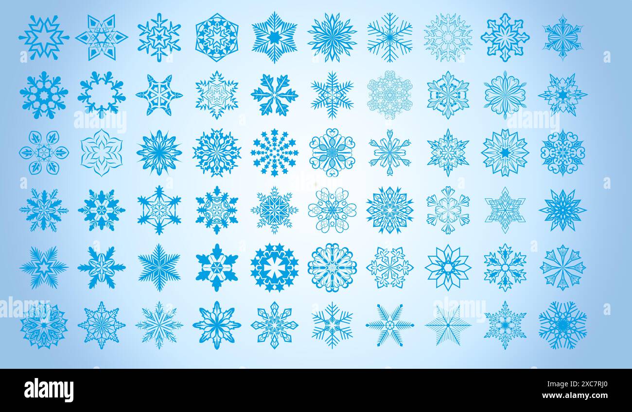 Snowflake With Design Watercolor snowflake design on Stock Vector Images - Alamy