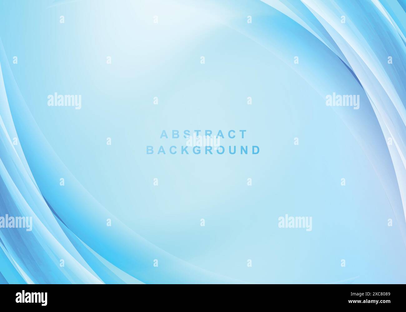 Abstract blue flowing business wave background Stock Vector Image & Art ...