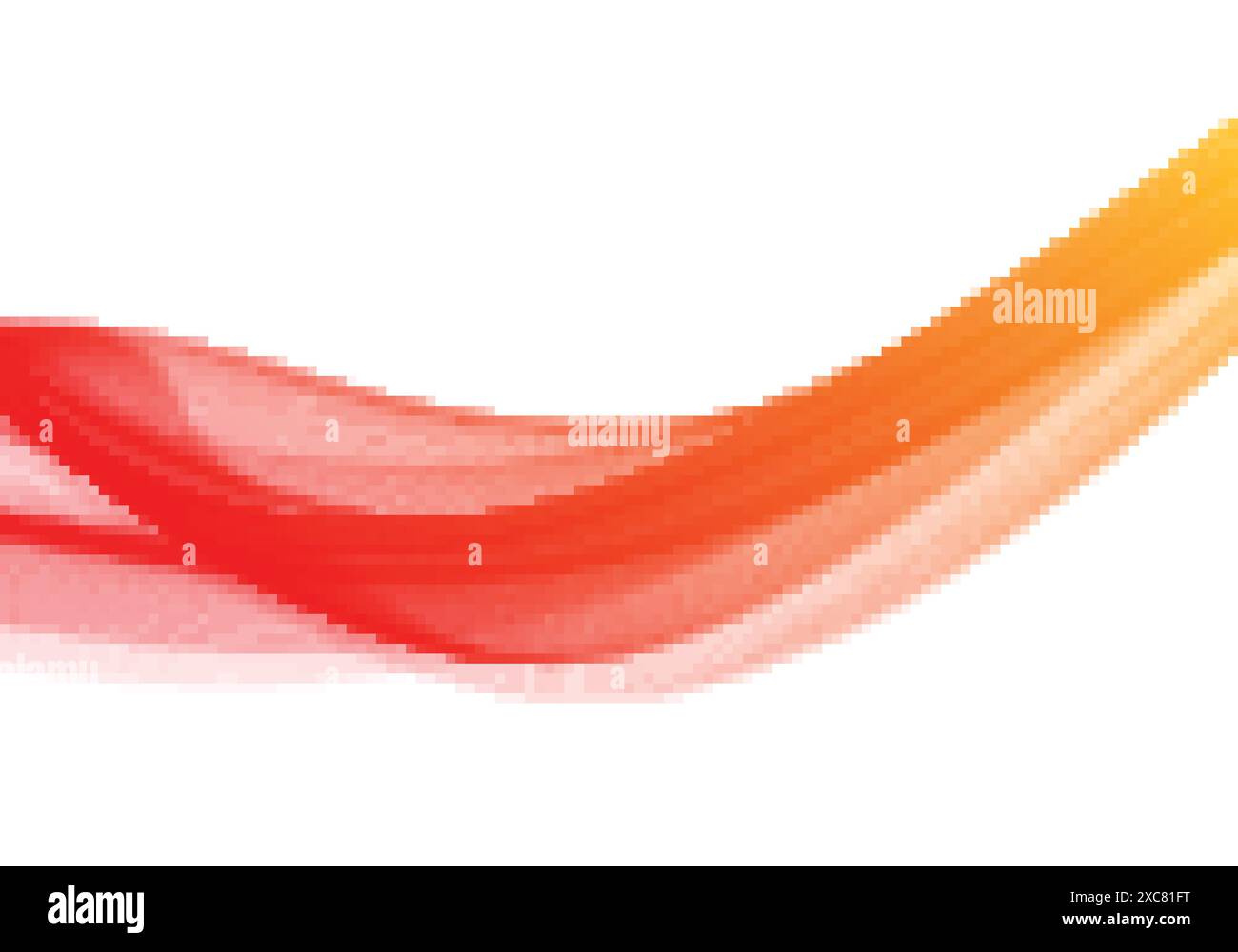 Abstract colorful flowing wave lines background Stock Vector