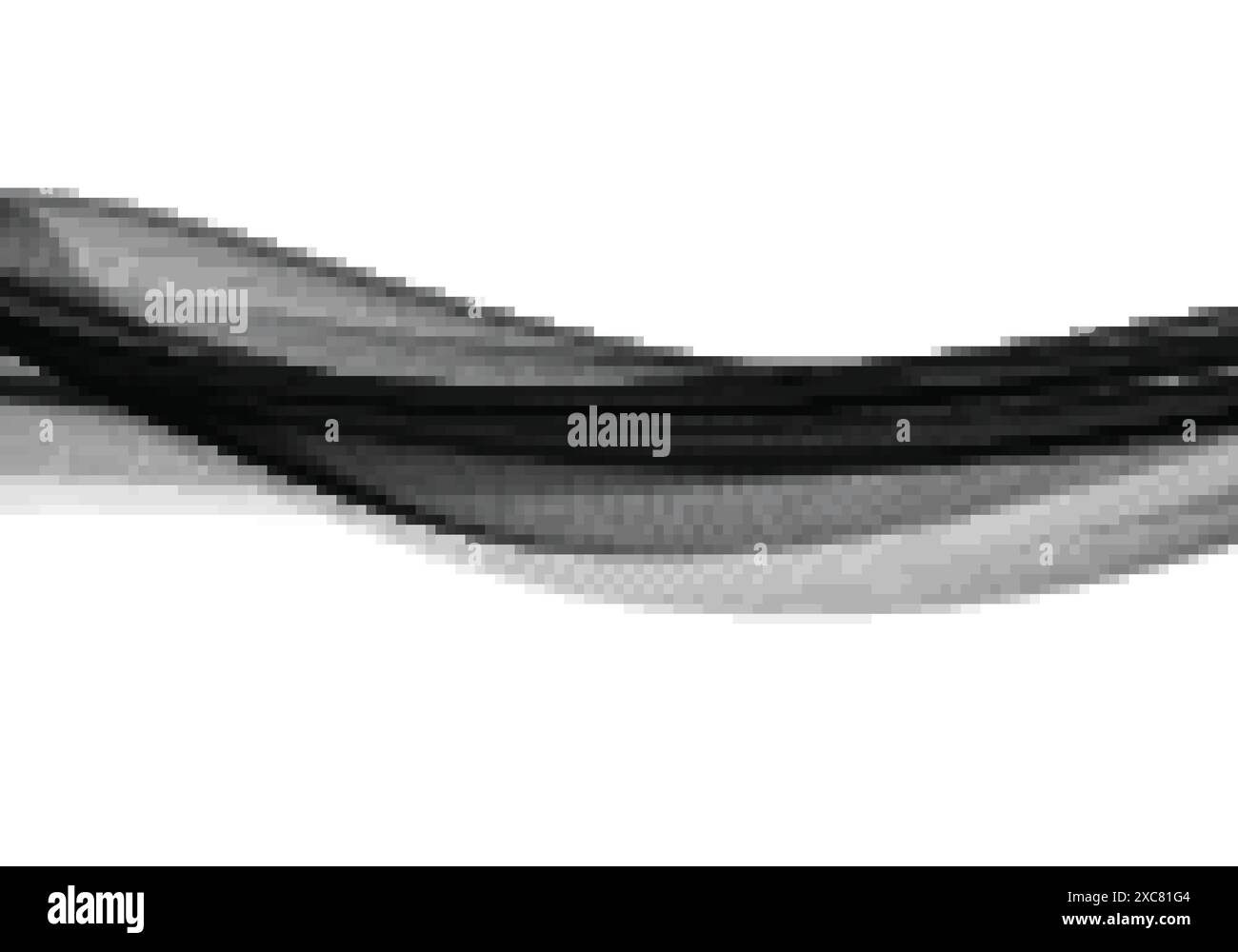 Modern gray line flowing wave background Stock Vector Image & Art - Alamy