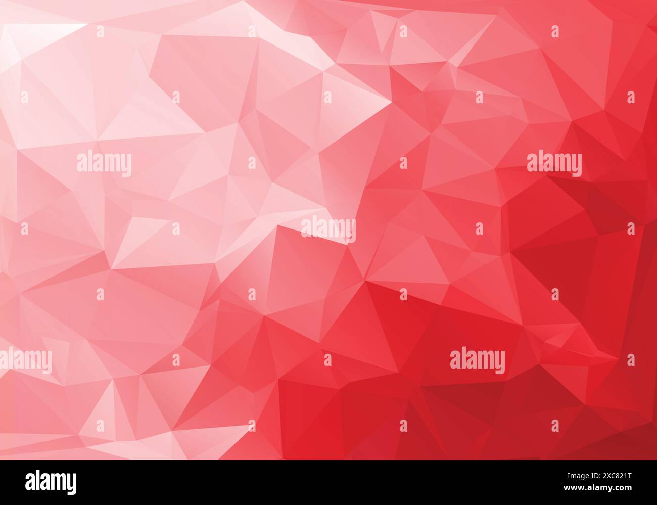 Abstract low poly pink shapes background Stock Vector