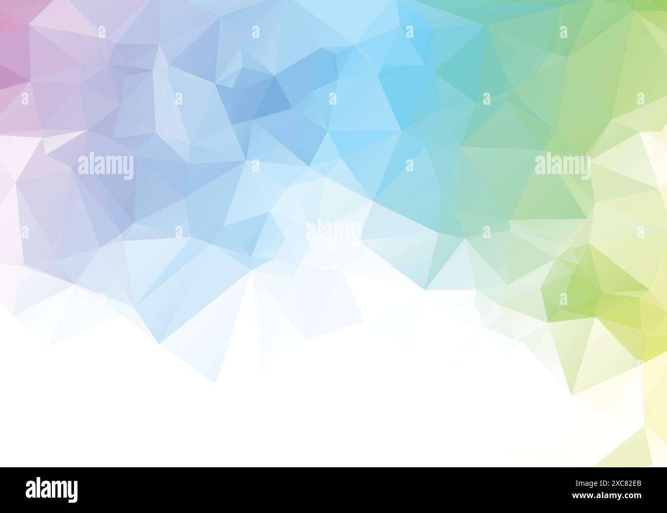 Abstract colorful low poly geometric shapes background Stock Vector