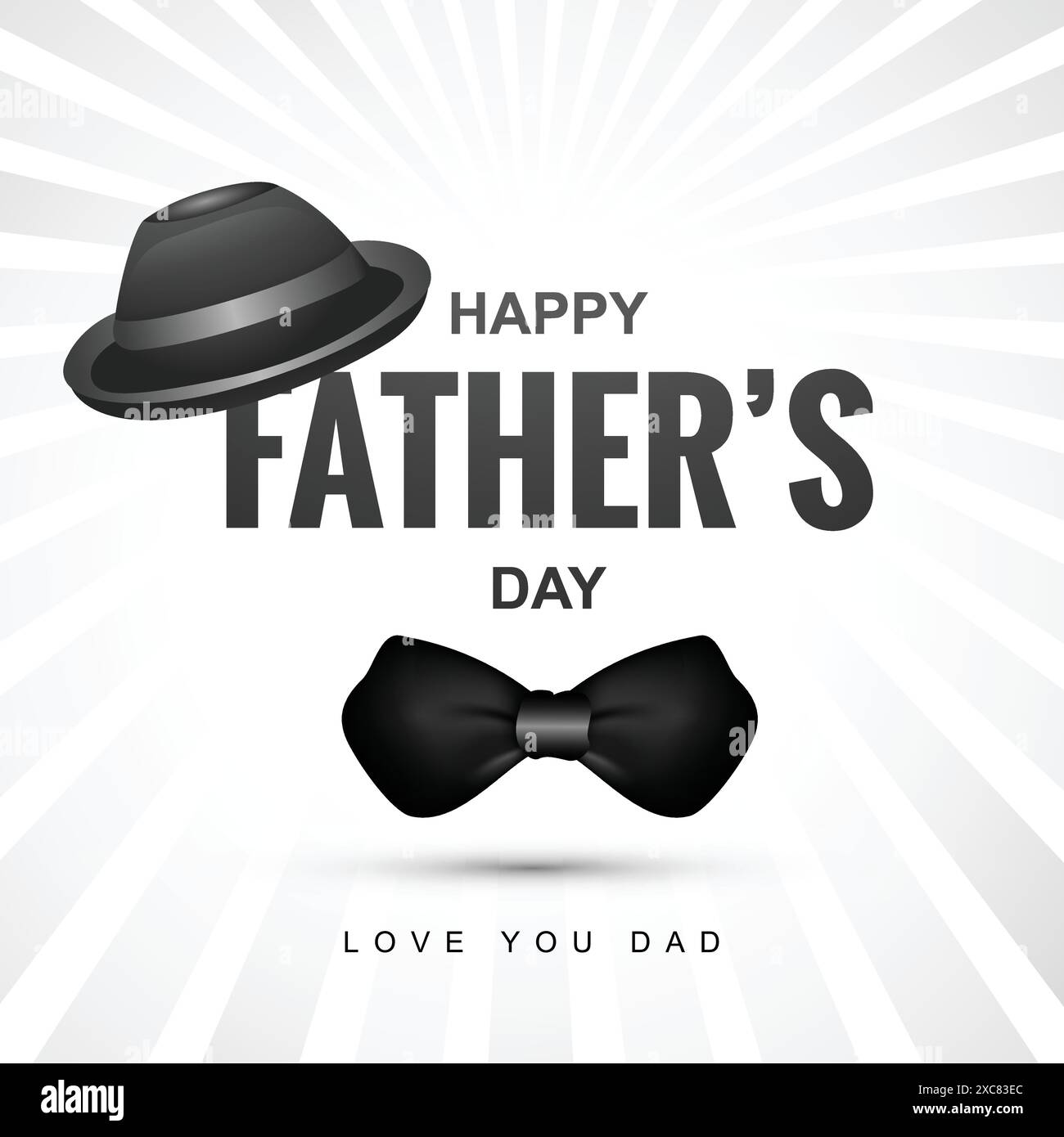 Elegant happy fathers day card background Stock Vector Image & Art - Alamy