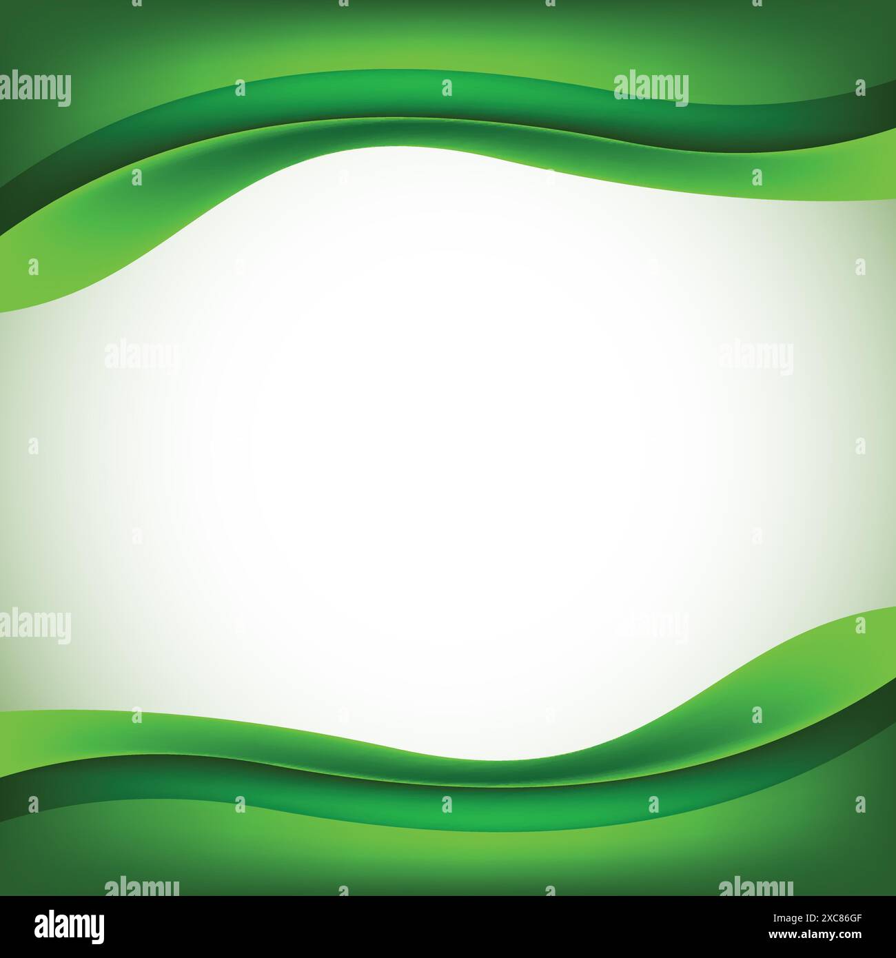 Abstract green business wave background Stock Vector Image & Art - Alamy