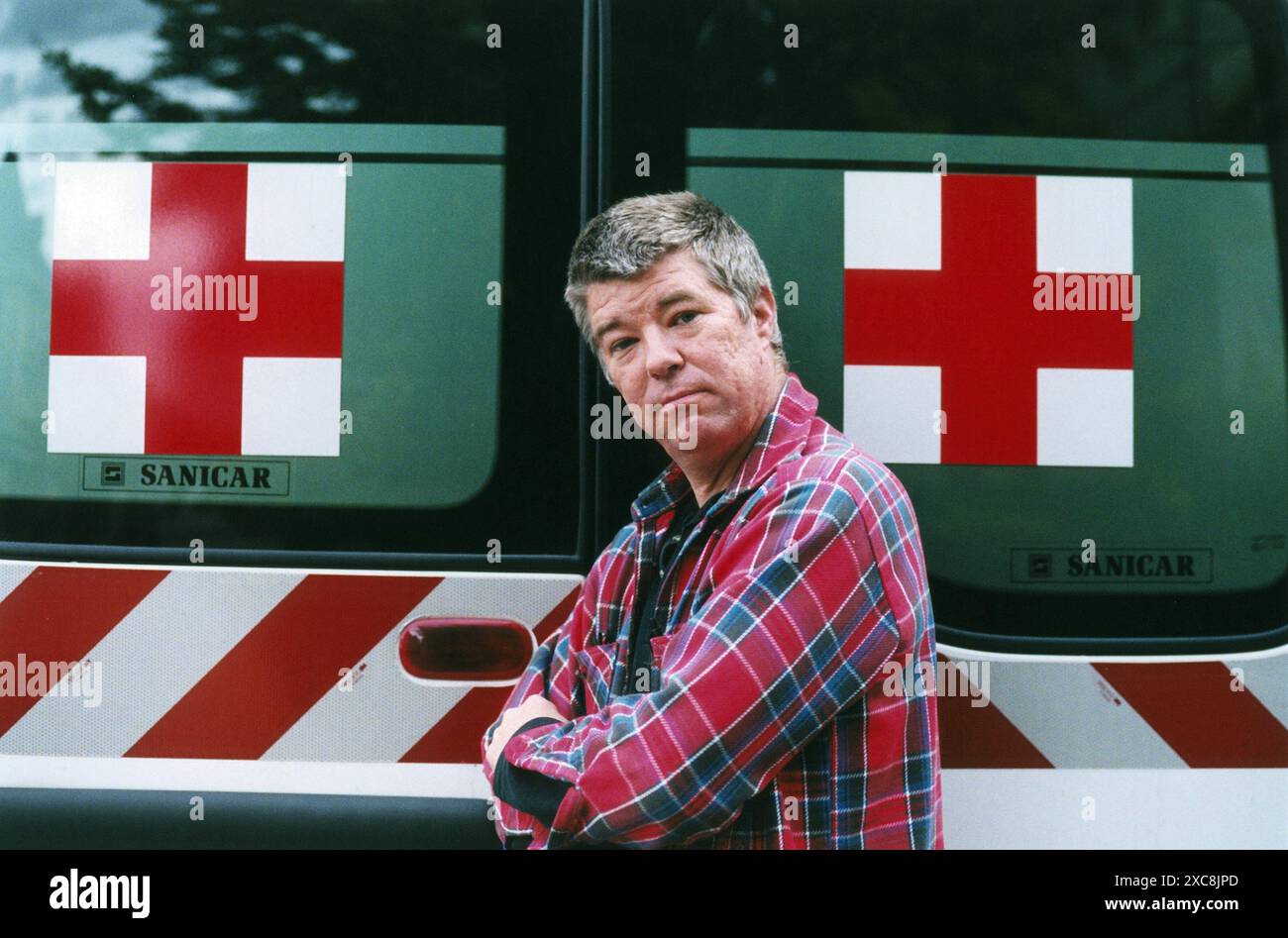 Chris OFFUTT au FESTIVAL AMERICA - Date : 20021001 ©John Foley/Opale.photo Stock Photo