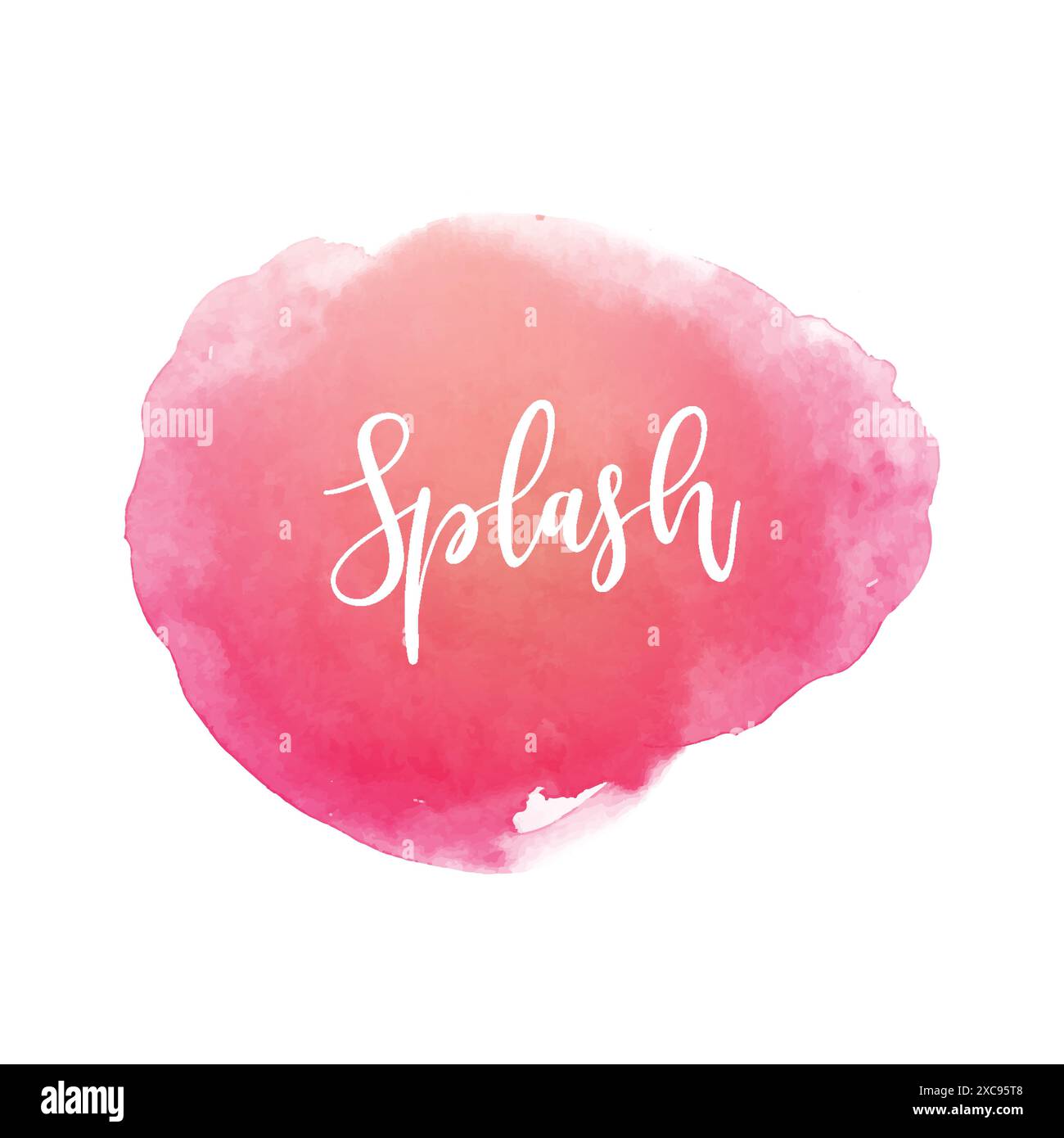 Pink splash vector vectors hi-res stock photography and images - Alamy
