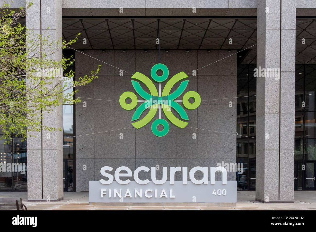 Securian Financial headquarters in St Paul, Minnesota, USA Stock Photo ...