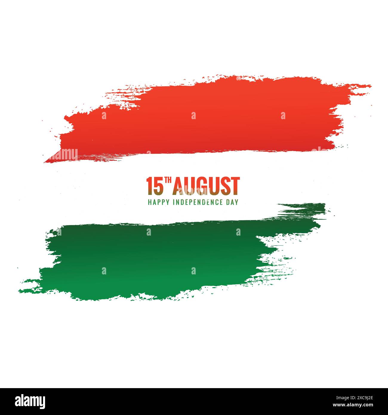 Indian tricolor independence day 15th august background Stock Vector ...