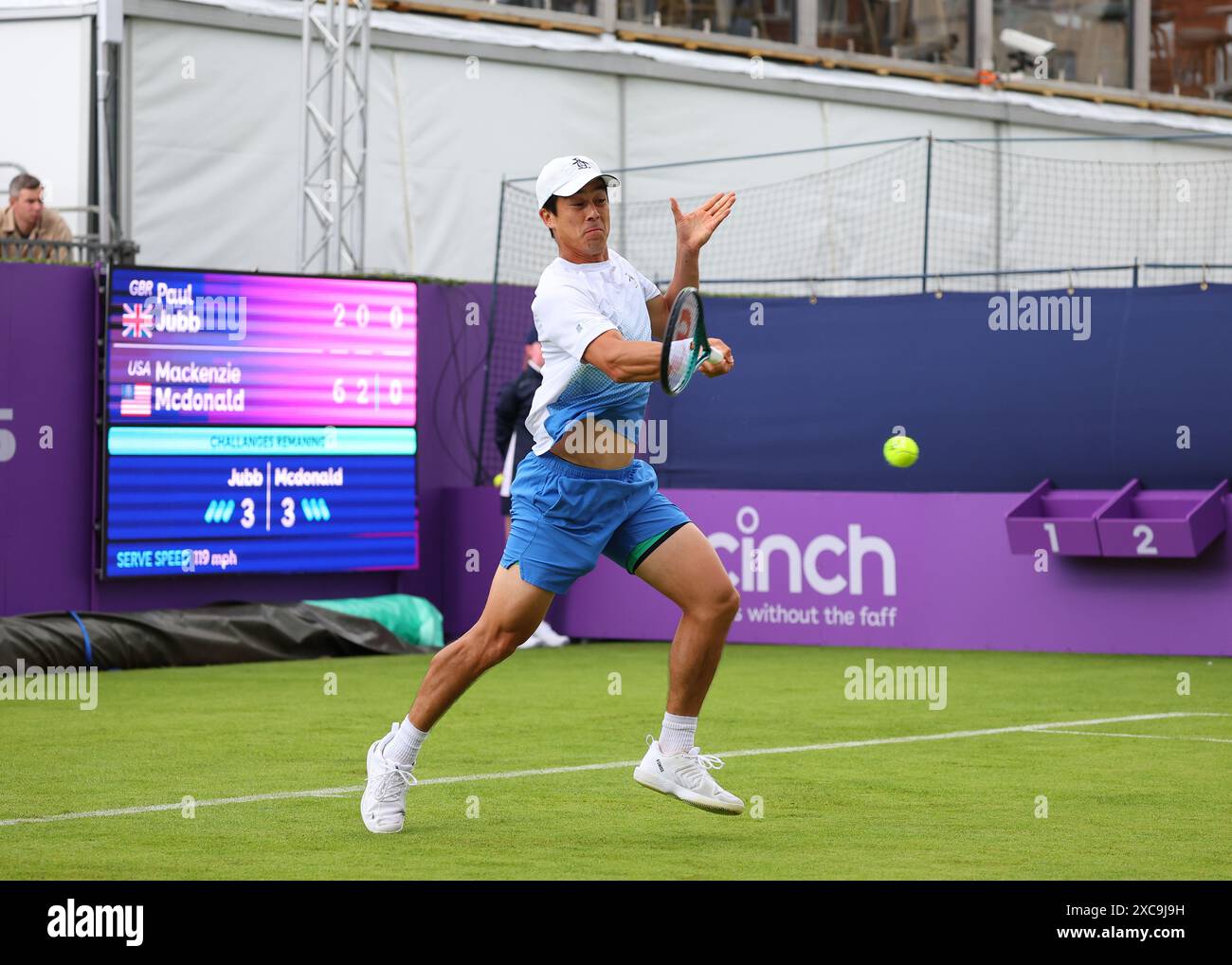 15th June 2024; Cinch Championships, Queens Club, West Kensington, London, England Cinch