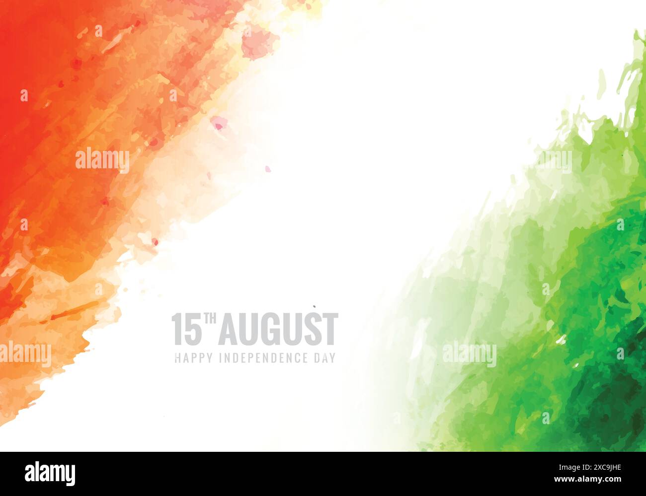 Background of indian flag in independence day watercolor texture Stock ...