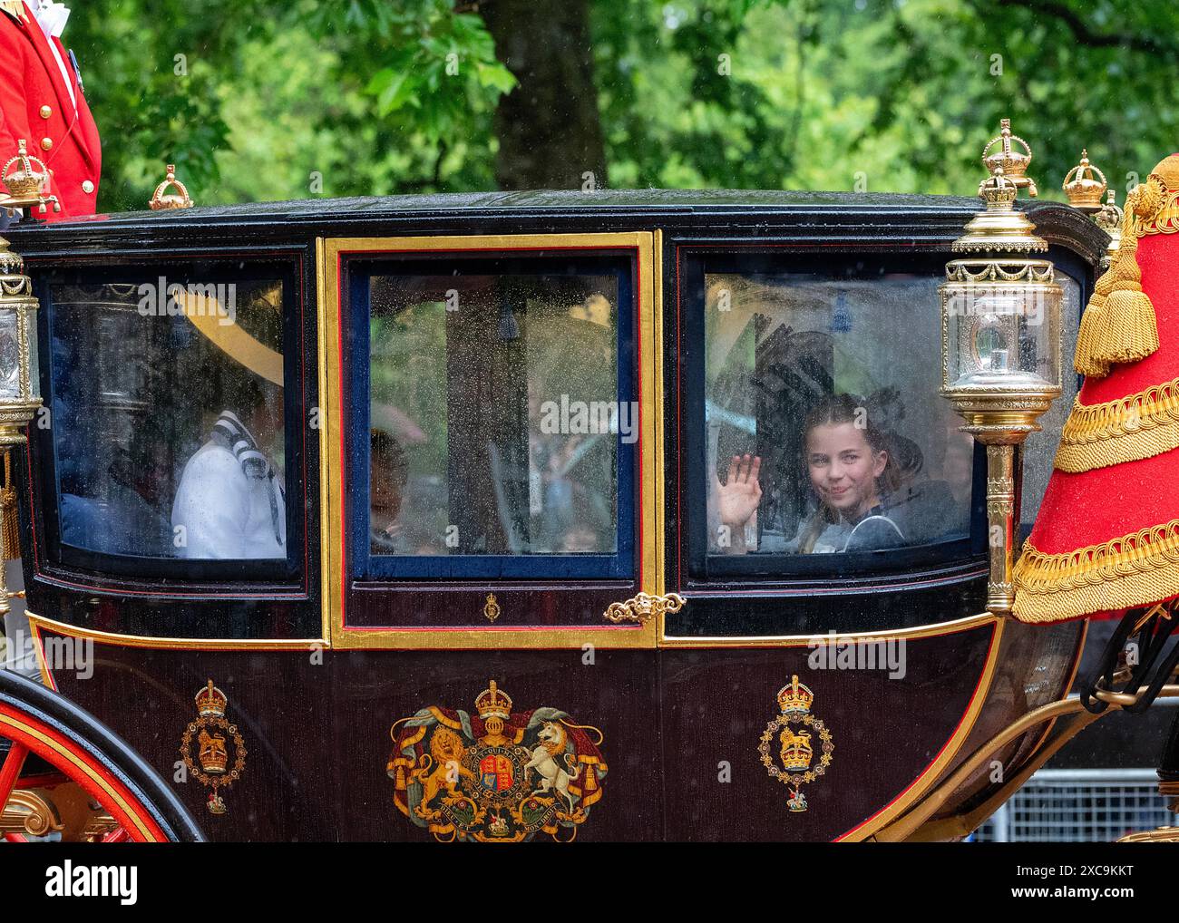 Trooping the colour mall horse guards buckingham palace 2024 rai hi-res ...