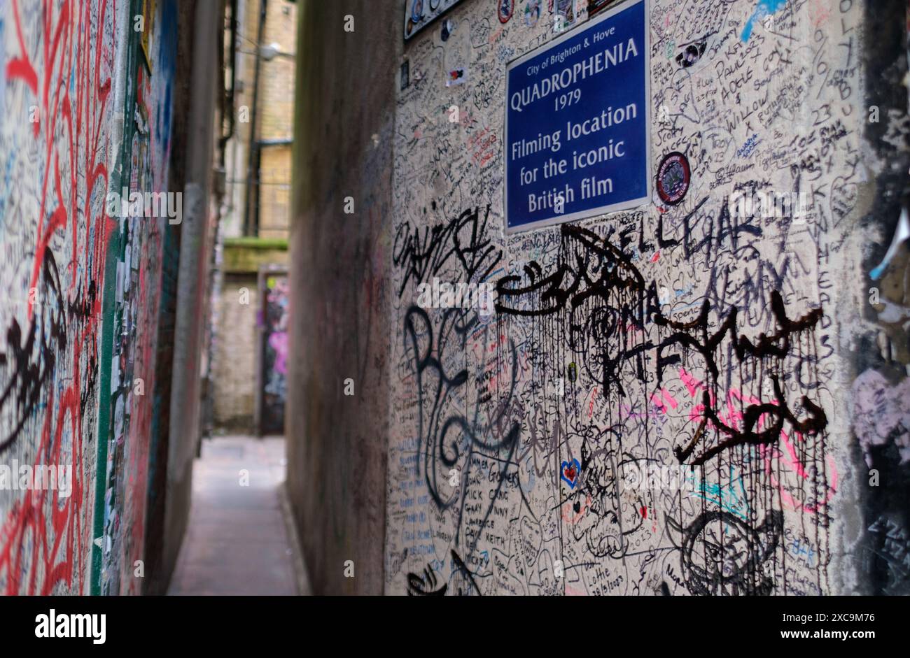 Quadrophenia Alley Is Situated At East Street Brighton And Is One Of quadrophenia-alley-is-situated-at-east-street-brighton-and-is-one-of