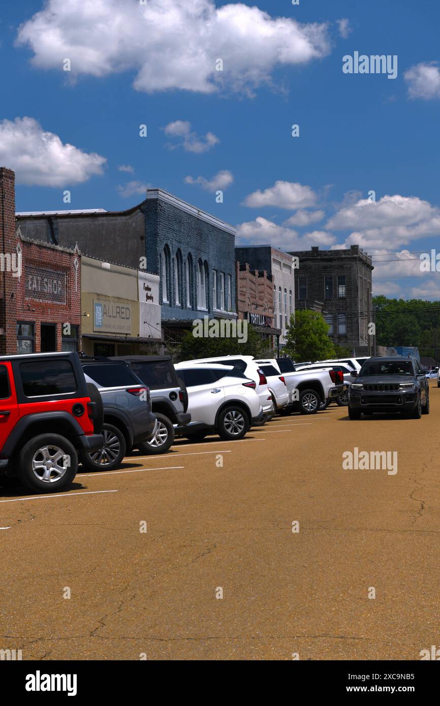 Historic downtown, Brookhaven, Mississippi Stock Photo Alamy