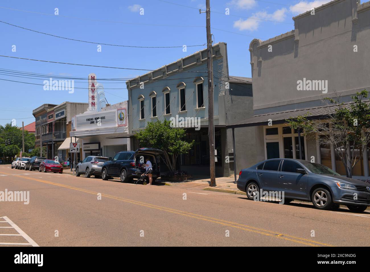 Historic downtown, Brookhaven, Mississippi Stock Photo Alamy