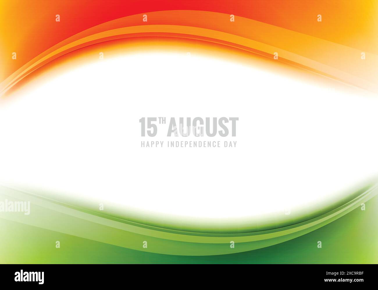 Wavy tricolor indian flag hi-res stock photography and images - Alamy