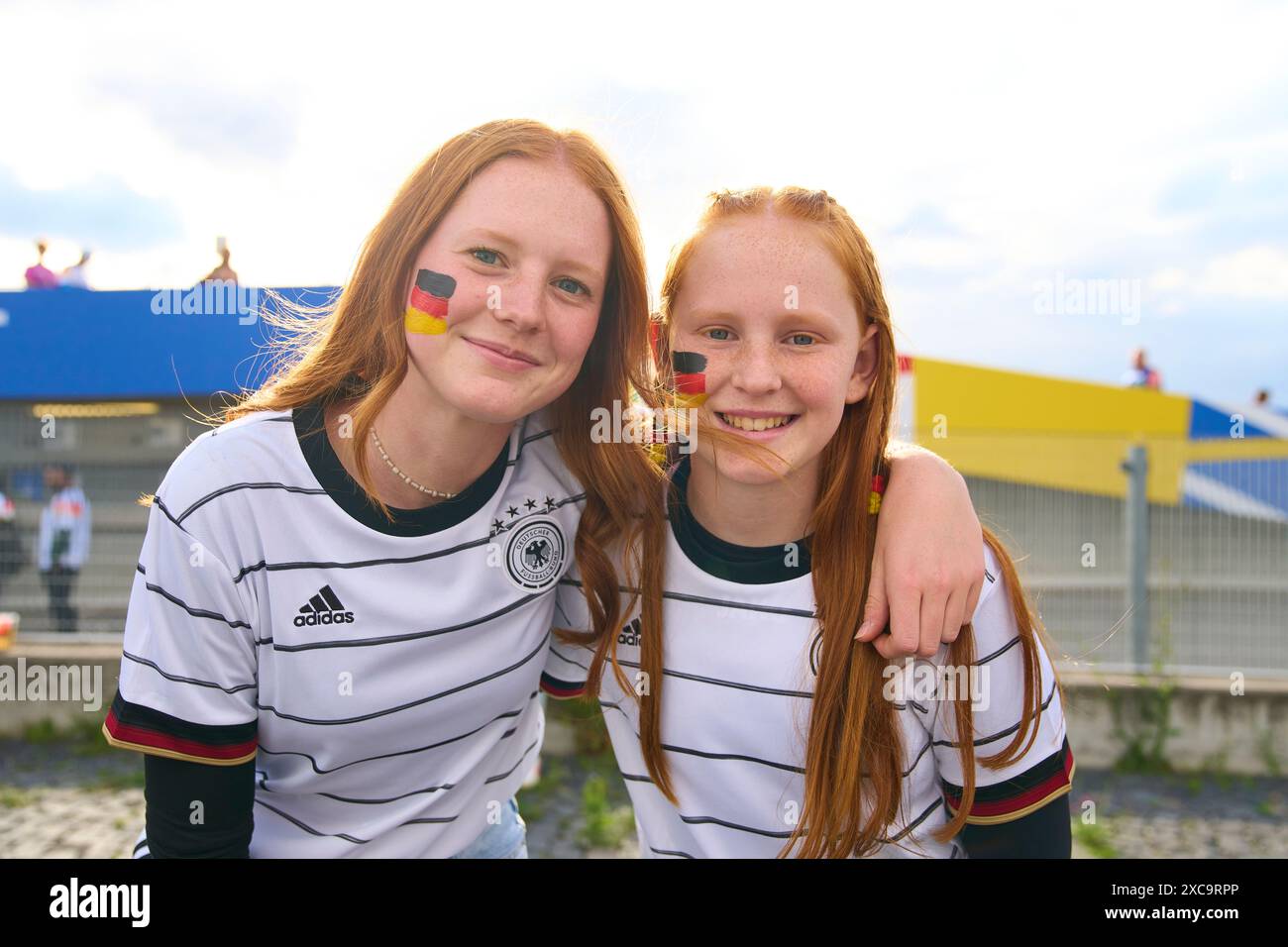 DFB fans in the group stage match GERMANY, UK. , . on Jun 14, 2024 in Munich, Germany. Photographer: ddp images/star-images Credit: ddp media GmbH/Alamy Live News Stock Photo