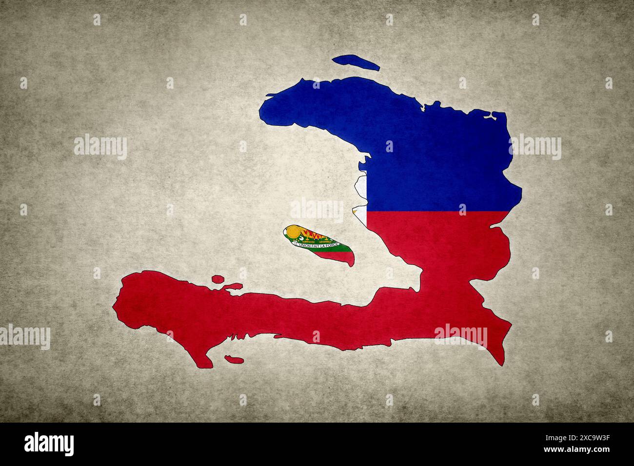 Map of haiti hi-res stock photography and images - Alamy