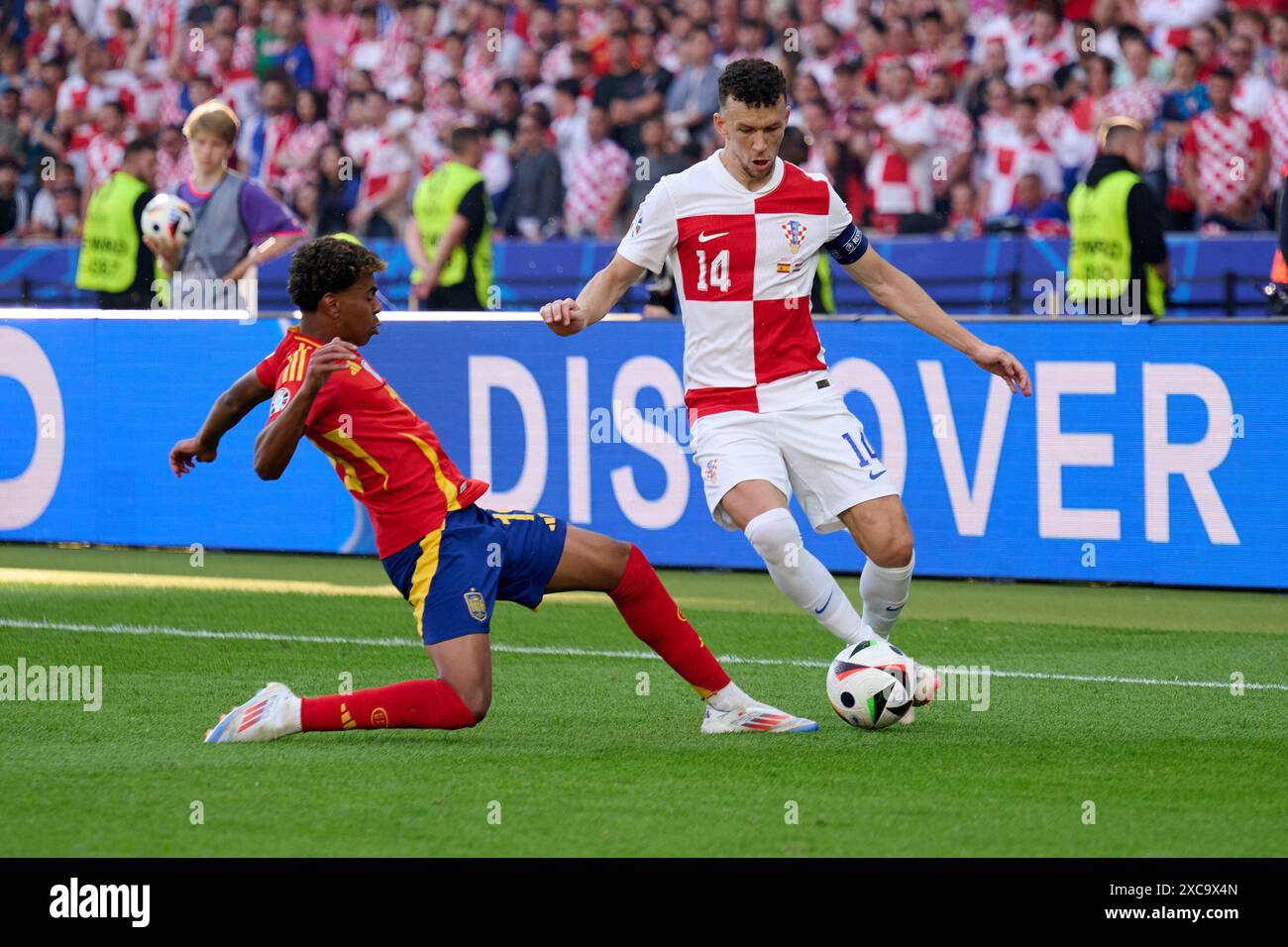 Ivan Perisic (Kroatien Nationalmannschaft Euro 2024, #14), GER, UEFA ...