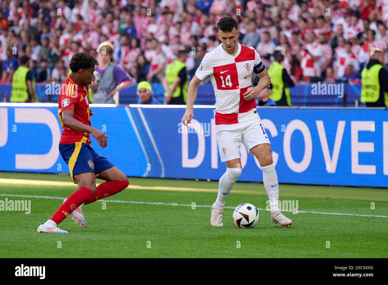 Ivan Perisic (Kroatien Nationalmannschaft Euro 2024, #14), GER, UEFA ...