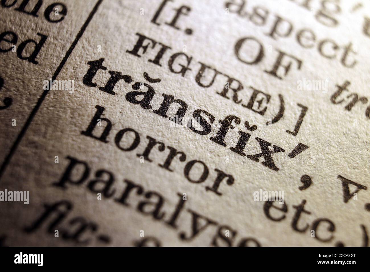 Transfix hi-res stock photography and images - Alamy