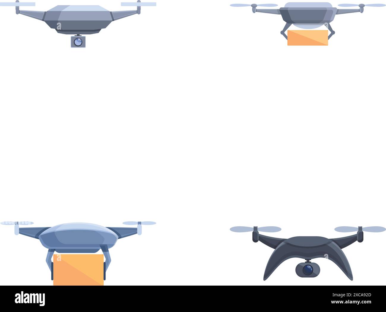 Shipping parcel icons set cartoon vector. Delivery parcel box with ...