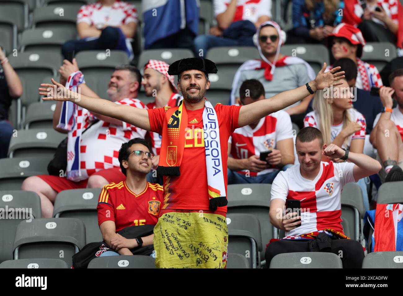 Spain Fans Berlin, Germany, 15, June, 2024. Spain Fans during the match between ...