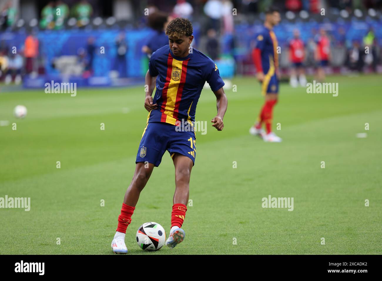 Berlin, Germany, 15, June, 2024. Lamine Yamal during the match between