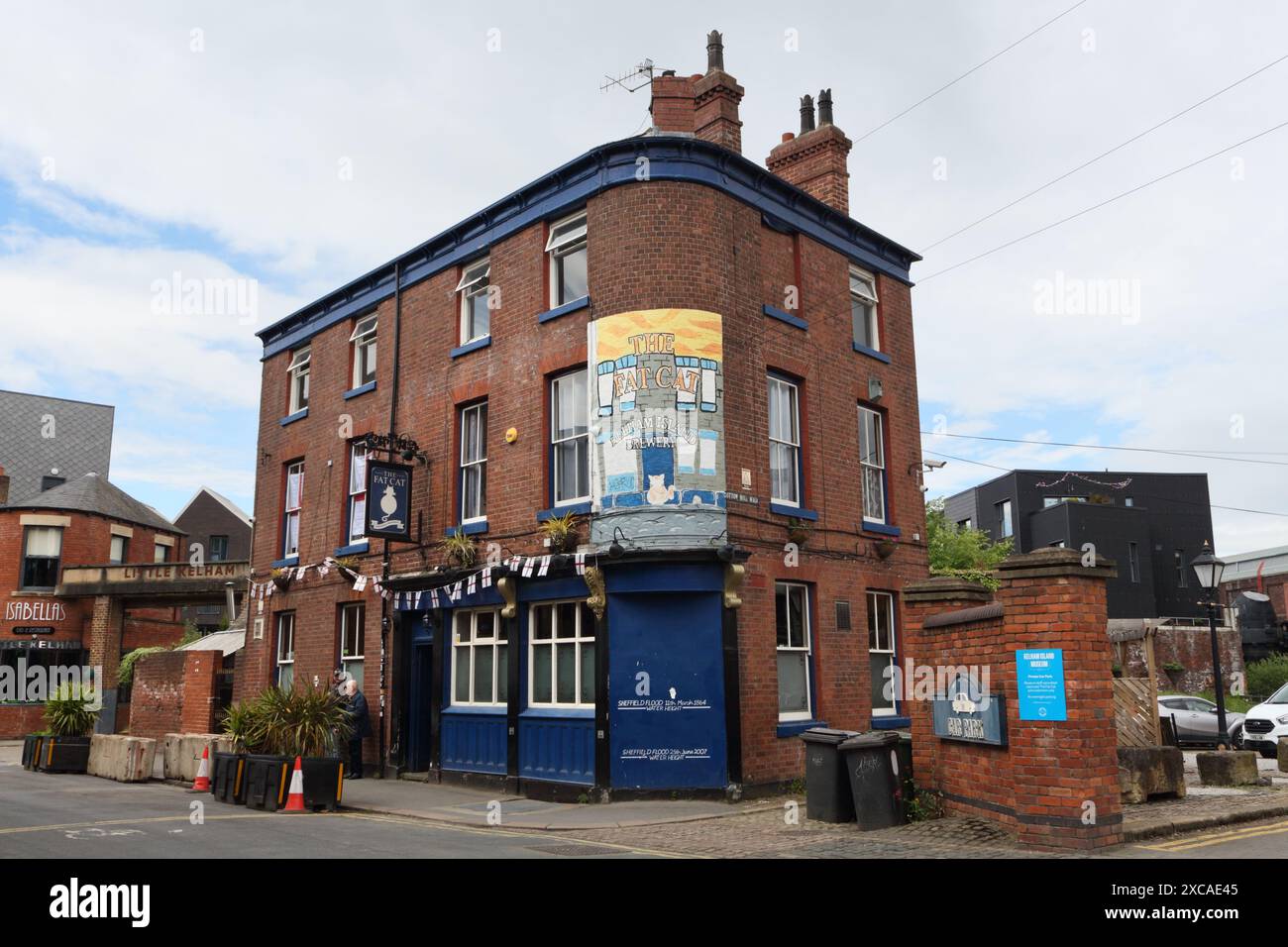 The Fat Cat Public House in Shalesmoor Kelham Island Sheffield England ...