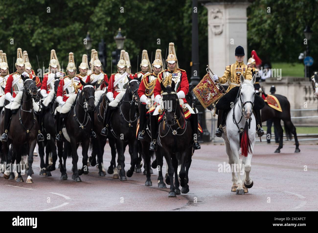 London UK 15th June 2024 Members Of The Life Guards Household London UK 15th June 2024 Members Of The Life Guards Household