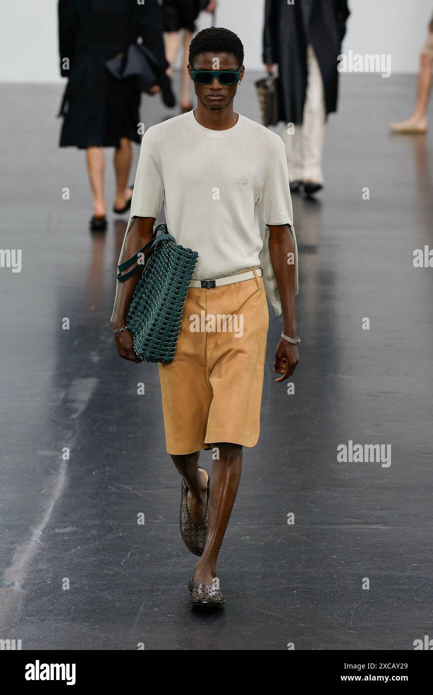 FENDI men Aos Spring Summer 2025 Runway during Milan Fashion Week Menswear on June 2024 Milan Italy 15 06 2024 Stock Photo Alamy