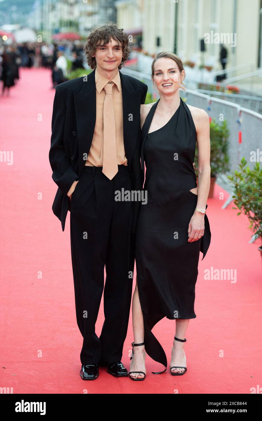 Vassili Schneider and Adele Simphal attending the Closing Red Carpet of ...