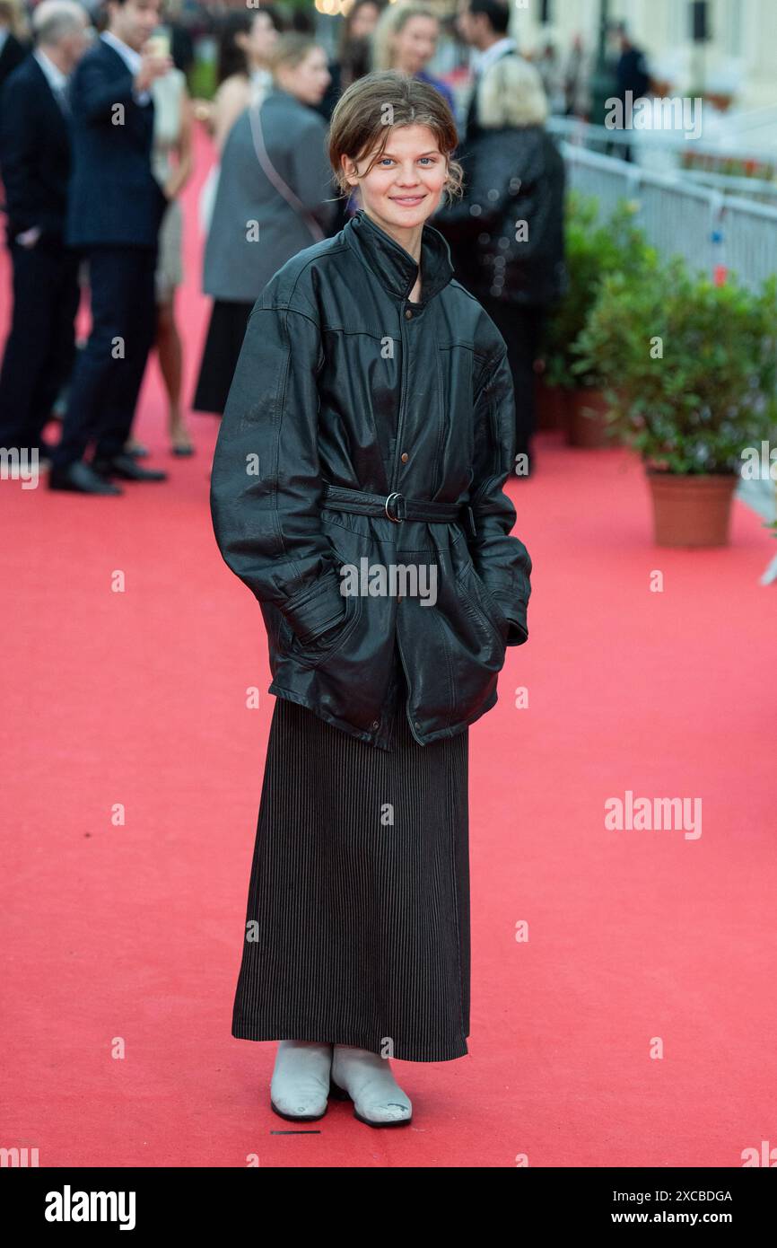 Celeste Brunnquell attending the Closing Red Carpet of the 38th Cabourg