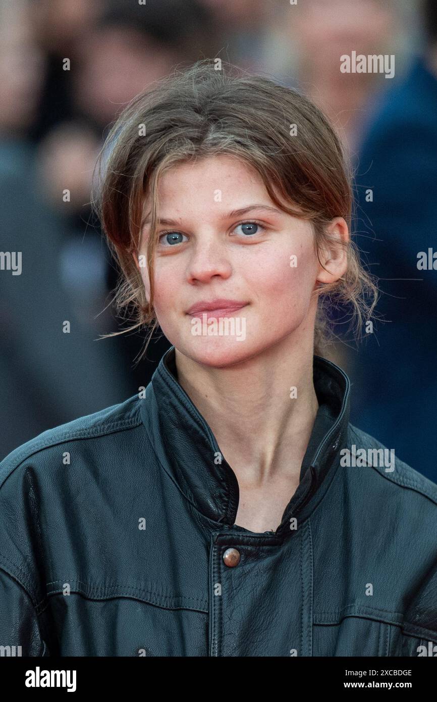 Celeste Brunnquell attending the Closing Red Carpet of the 38th Cabourg