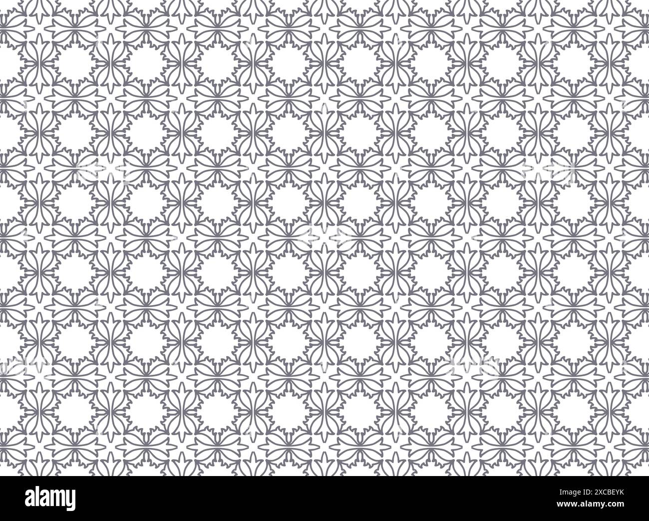 Ethnic floral seamless pattern background Stock Vector
