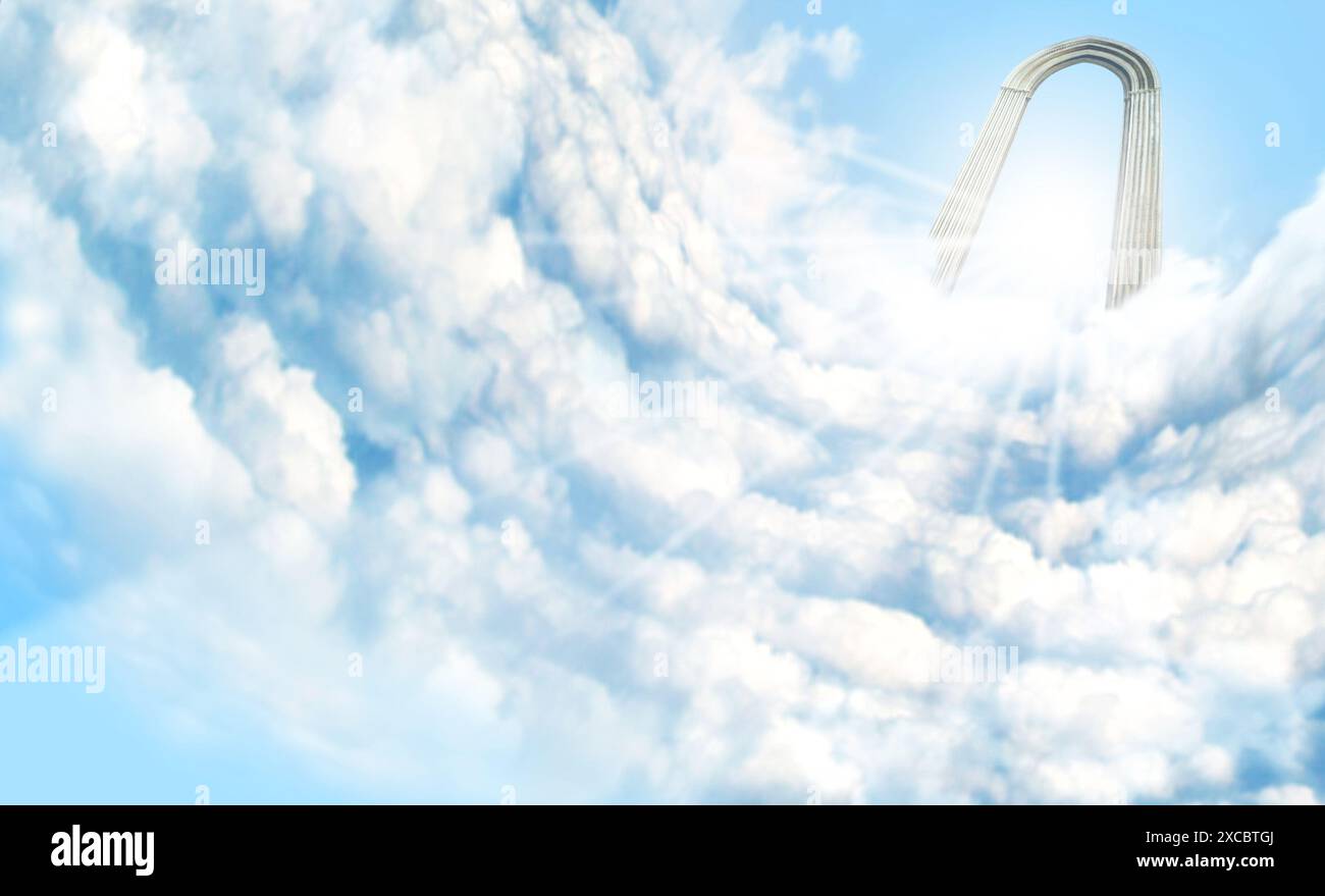 Gate life path heaven hi-res stock photography and images - Alamy