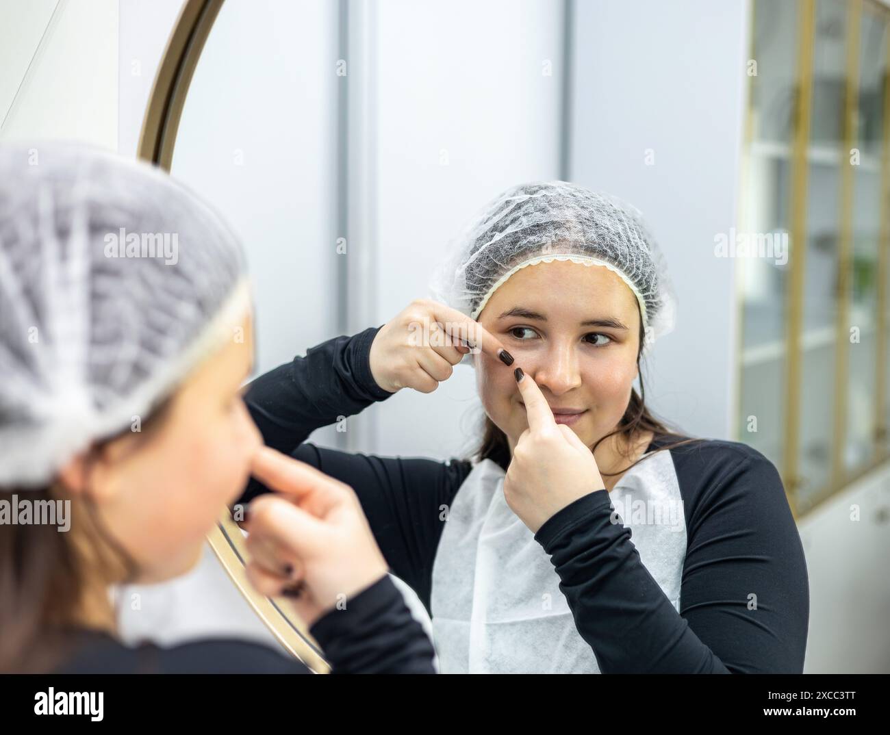 Rash on face hi-res stock photography and images - Alamy