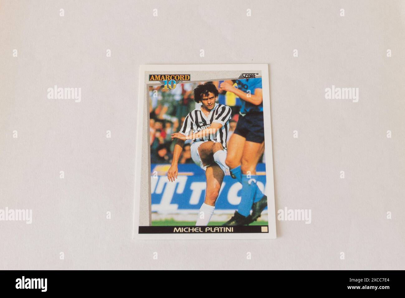 FICHE ONZE MONDIAL card MICHEL PLATINI France Asse Asnl Juve Turin Foot football EUR 5,99 - FR